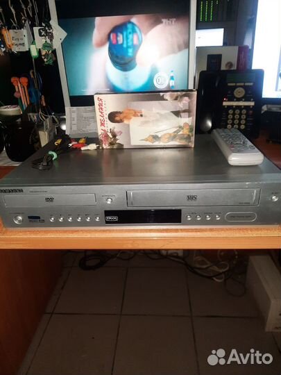 Комбо DVD VHS Samsung V5500(бу.пр во Китай