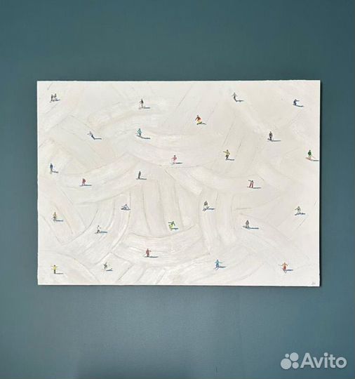 Интерьерная картина. Абстракция. Ручная работа