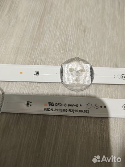 Lеd подсветка V5DN-395sм0-R2 телевизор Samsung