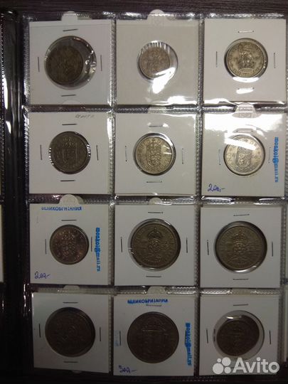 Коллекция монет Англии и Содружества наций