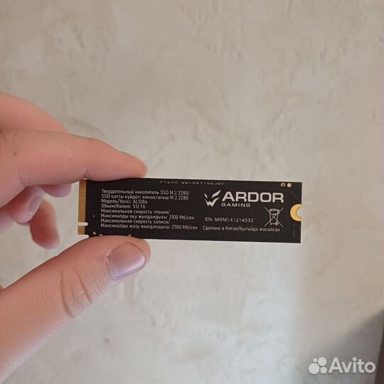 Ssd m2 nvme 512gb Ardor Gaming AL1284