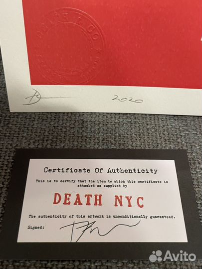 Картина death nyc 