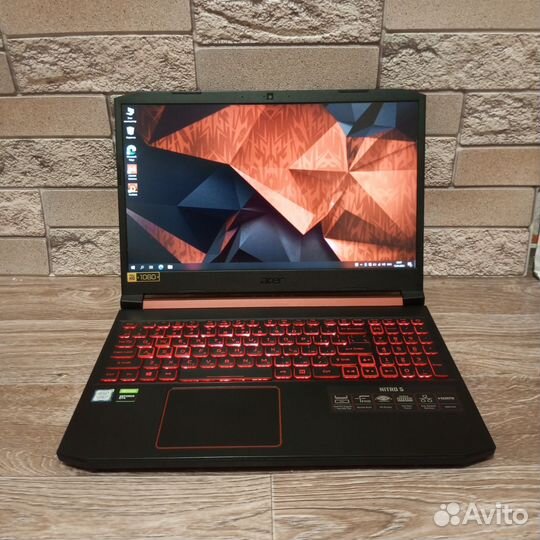 Игровой зверюга Nitro i7-9gen/16gb/512gb/GTX1650