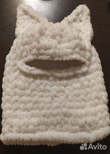 Балаклава с подкладкой из флиса