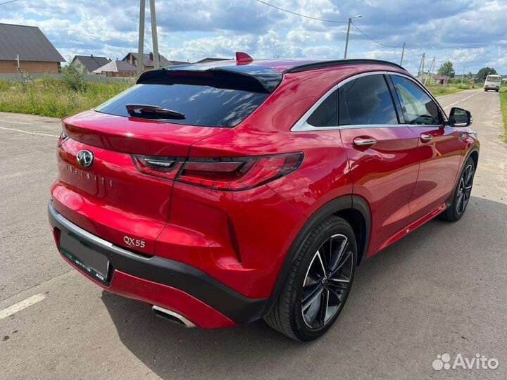 Infiniti QX55 2.0 CVT, 2021, 61 000 км
