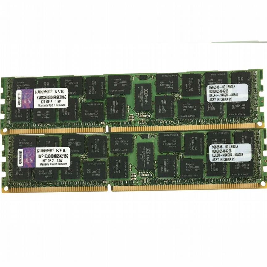 [KVR1333D3D4R9SK2/16G] Оперативная Память Kingston Kvr1333d3d4r9sk2/16g