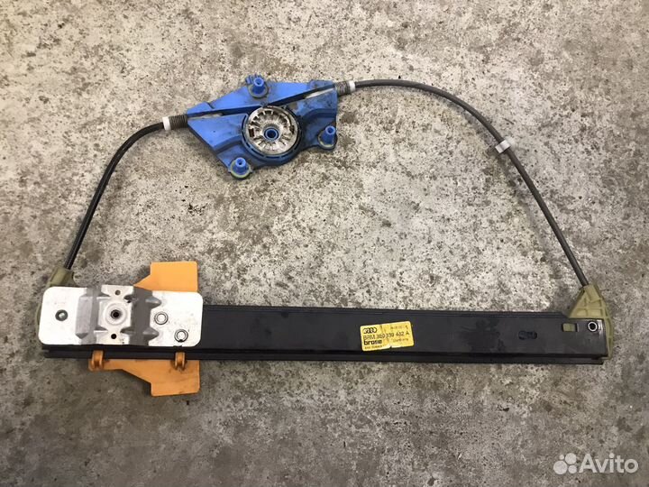 Механизм стеклоподъемника задний Audi A4 B6(4310)