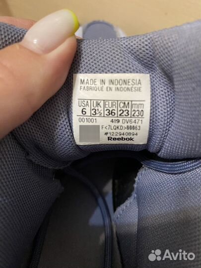 Кроссовки reebok