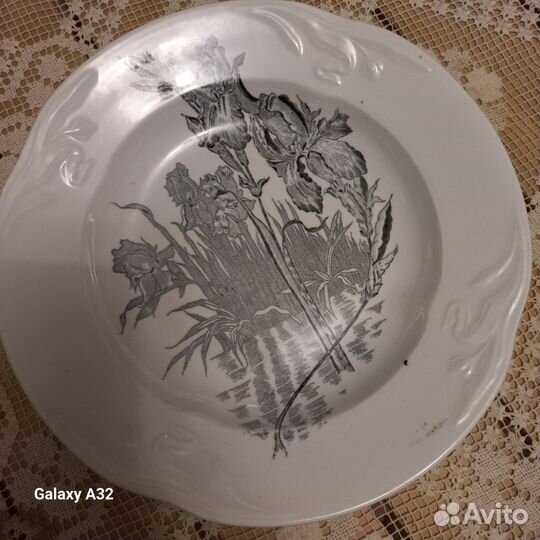 Тарелки антиквариат кузнецов