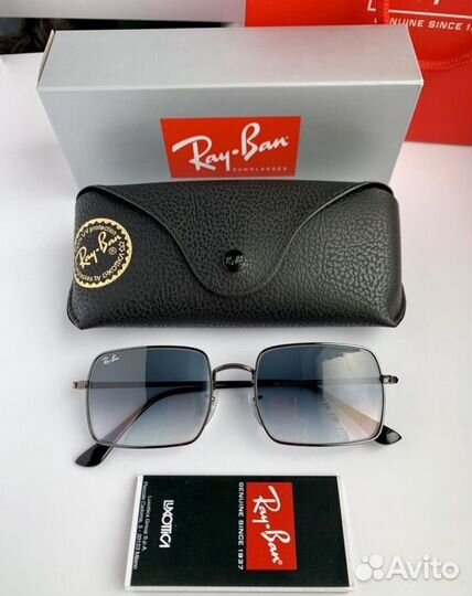 Очки ray ban Rectangle пепельные