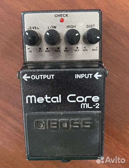 Гитарная педаль boss ml-2 metal core
