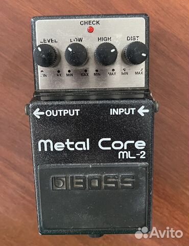 Гитарная педаль boss ml-2 metal core
