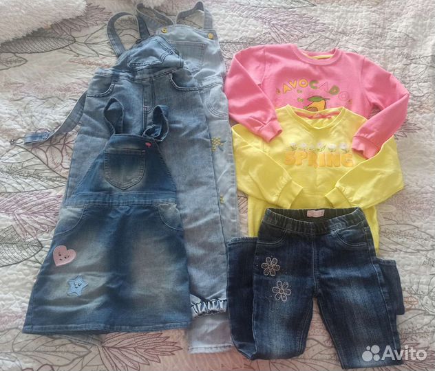 Вещи пакетом на 5-6 лет