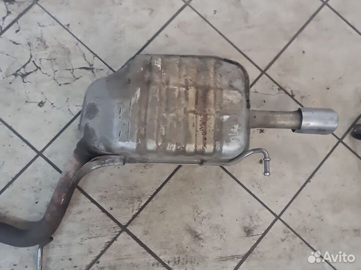 Выхлопная система Audi a4 B6