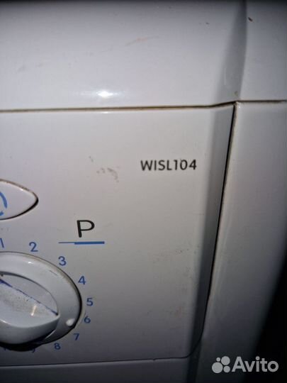 Стиральная машина indesit wisl104