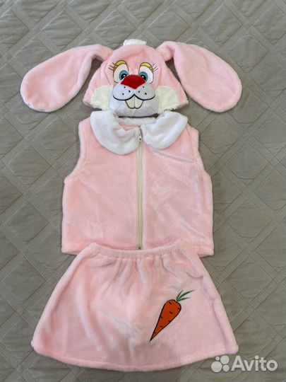 Костюм зайчика для девочки