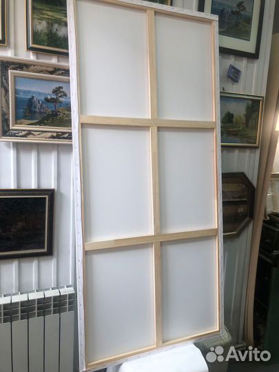 Холсты (лён, хлопок, синтетика) на подрамнике