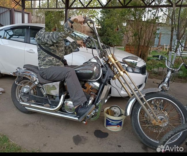 Honda shadow 750 slasher