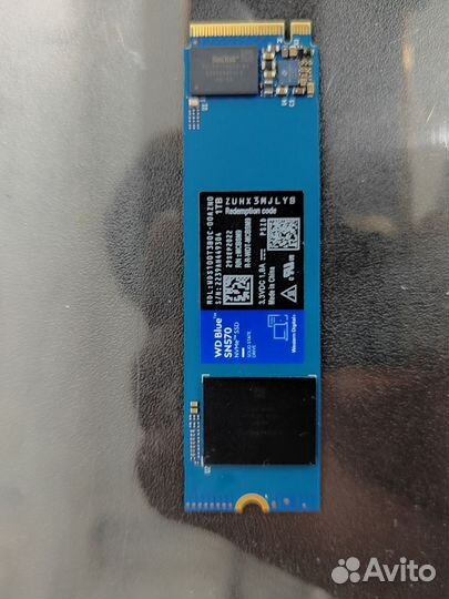 SSD M.2 накопитель WD Blue SN570