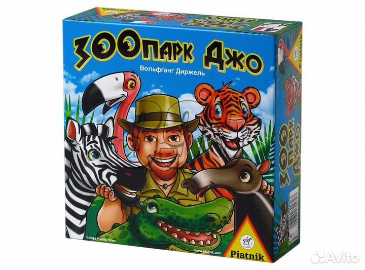 Настольная игра Зоопарк Джо (35587)