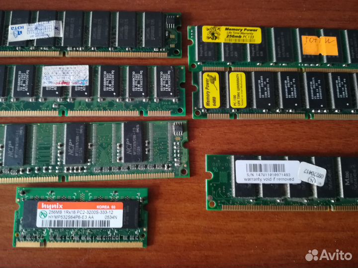 Оператива DDR-DDR1 DDR2