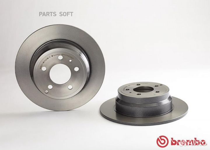 Brembo 08556921 Диск тормозной задний 295mm окраше