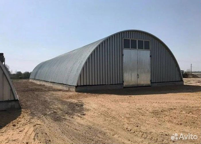 Ангары арочные