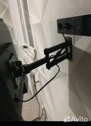 Профессиональная установка тв на стену, настройка