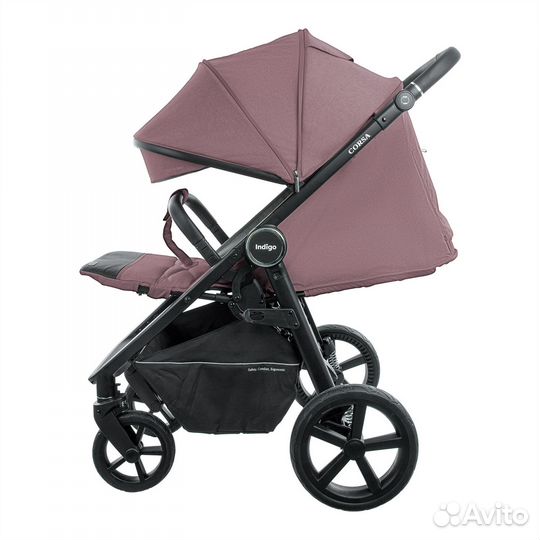 Прогулочная коляска Indigo Corsa розовая