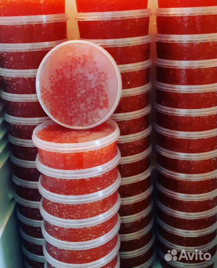 Красная икра Кета