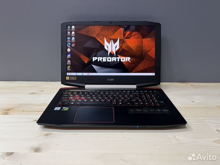 Игровой ноутбук Acer vx15 i5 7300HQ/16gb/GTX1050Ti