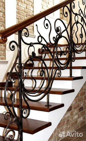 Металлическая лестница дизайн 5478