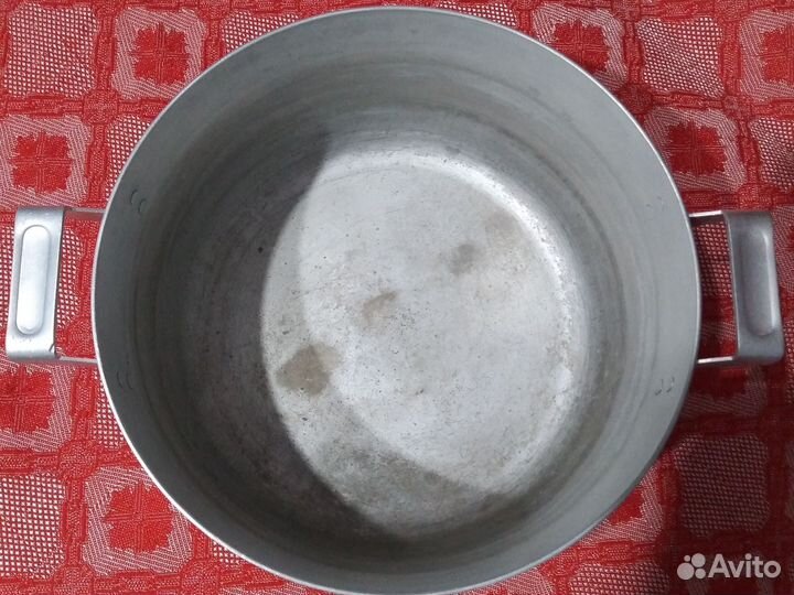 Кастрюля 6л,половник алюминий, ведро эмаль СССР