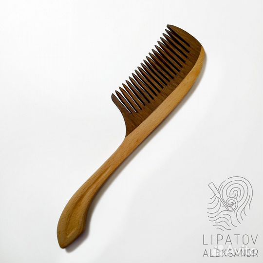 Расческа для волос деревянная