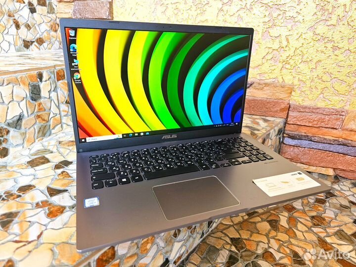 Шикарный Asus X509/FullHD/Core i3-7100/8GB/SSD