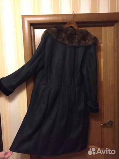 Женская дублёнка из меха соболя (Италия)