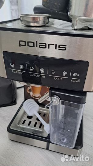 Кофеварка рожковая polaris pcm 1541e