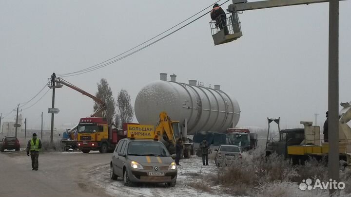 Не габаритные перевозки с машинами прикрытия