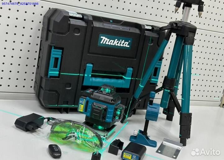 Лазерный уровень с треногой Makita (Арт.88281)