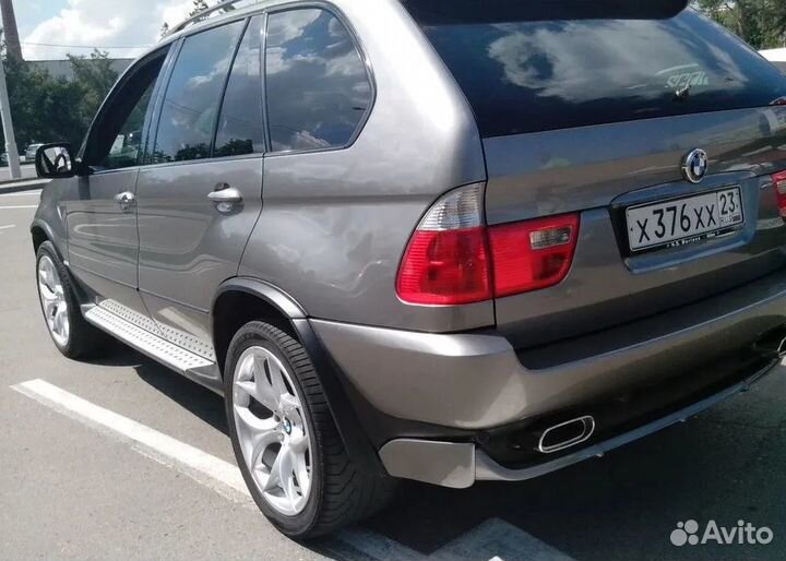 Расширители колесных арок BMW X5 E53 стеклопластик