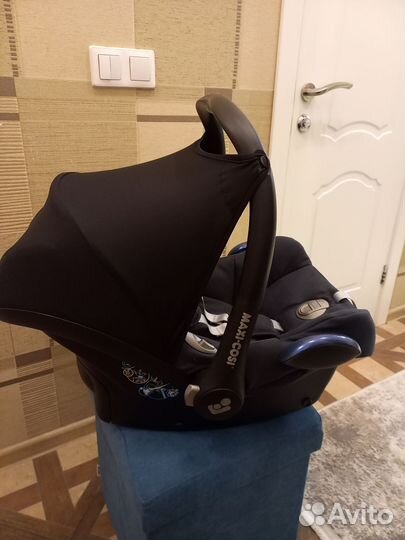 Автолюлька maxi cosi cabriofix с базой FamilyFix