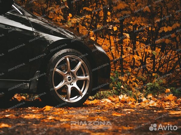 Литые диски R17 на Honda Accord. Новые диски