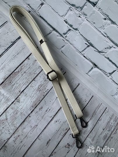 Кожаный ремень для сумки