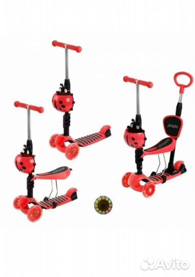 Самокат беговел 3 в 1