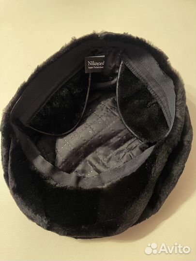 Меховая мужская кепка норковая