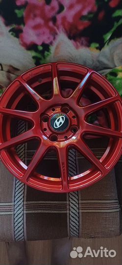 Литье диски r15 4x100 на hyundai solaris
