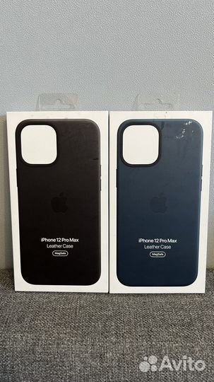 Leather Case iPhone 12 Pro Max оригинал