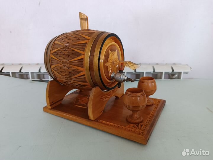 Бочонок деревянный СССР