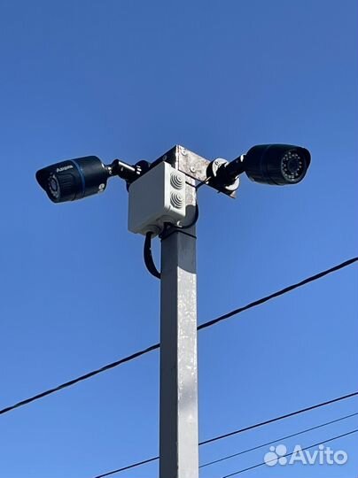 Комлект камер видеонаблюдения 2шт