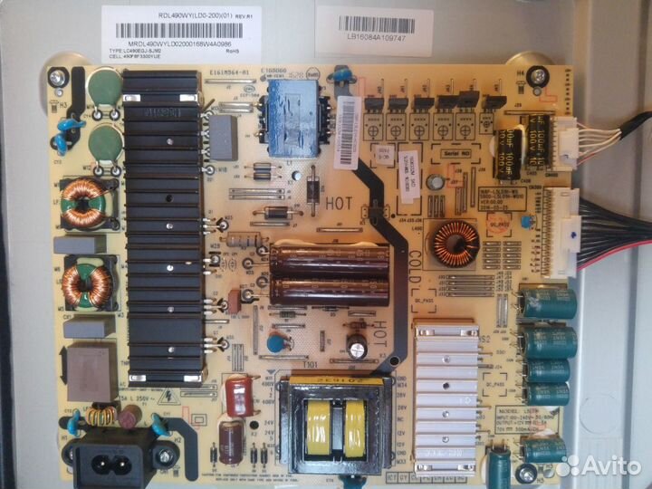 Телевизор по запчастям LG